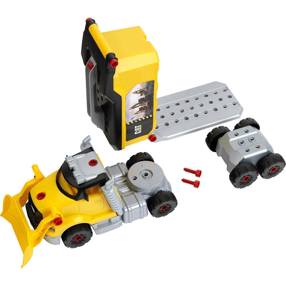 Фото Ігровий набір KLEIN Cat Вантажівка 4 в 1 з екскаватором та самоскидом (3252)