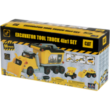 Ігровий набір KLEIN Cat Вантажівка 4 в 1 з екскаватором та самоскидом (3252)