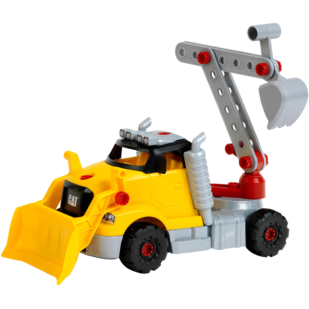 Ігровий набір KLEIN Cat Вантажівка 4 в 1 з екскаватором та самоскидом (3252) Вид моделі вантажівка