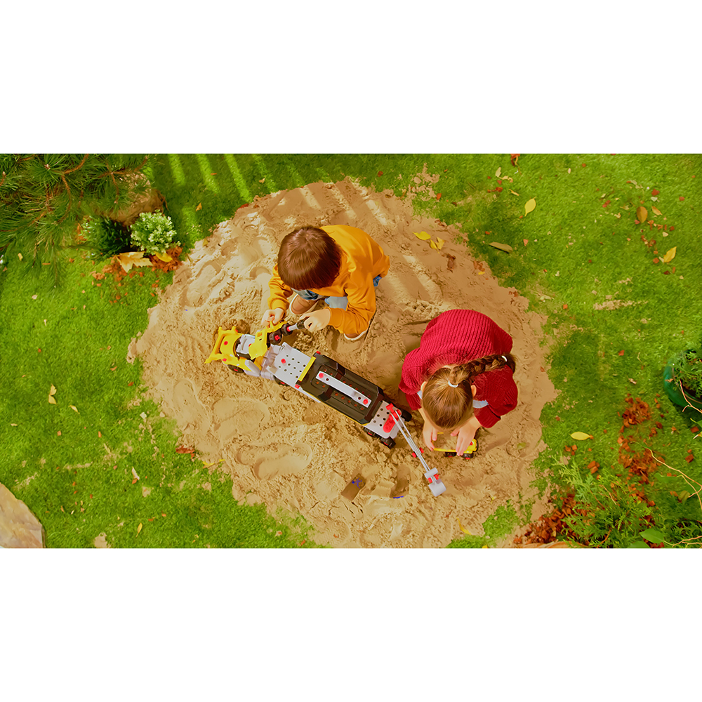 Фото 54 Ігровий набір KLEIN Cat Вантажівка 4 в 1 з екскаватором та самоскидом (3252)