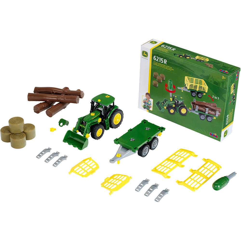Трактор KLEIN John Deere 1:24 (3906) Вид модели трактор