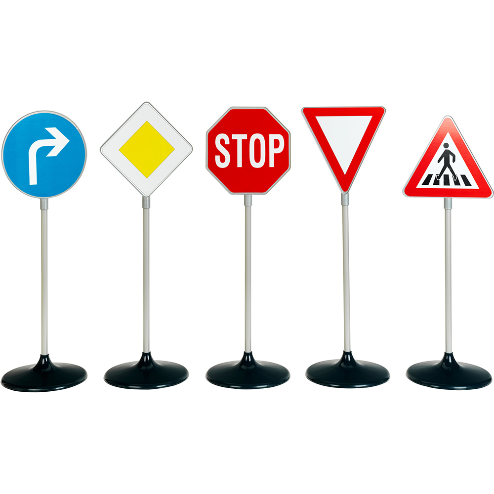Набор дорожных знаков KLEIN 5 шт (2980)