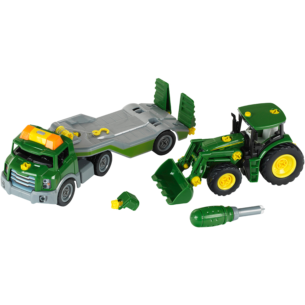 Транспортер з трактором KLEIN John Deere 1:24 (3908)