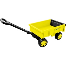 Дитяча іграшка-візок WADER Жовтий (10963)