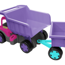 Вантажівка WADER Гігант фіолетово-рожевий (65026)