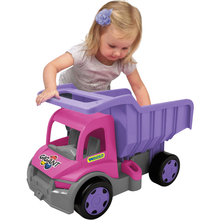 Вантажівка WADER Гігант фіолетово-рожевий (65026)