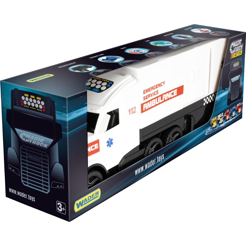 Ігровий набір WADER Magic Truck Авто швидка допомога (36211) Вік від 3 років