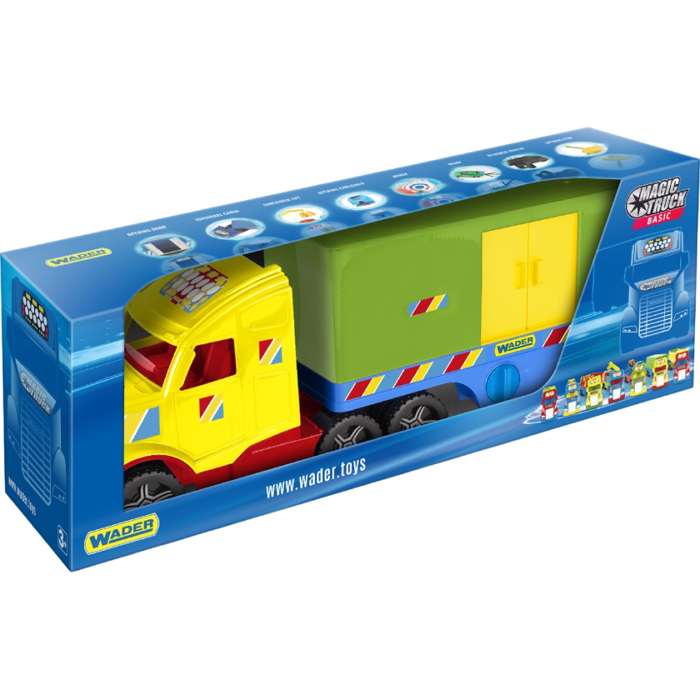 Машинка WADER Magic Truck Basic Фургон (36311) Вік від 3 років
