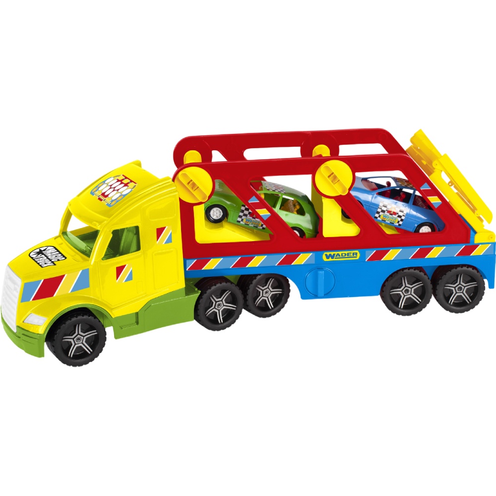 Машинка WADER Magic Truck Basic с авто-купе (36361)