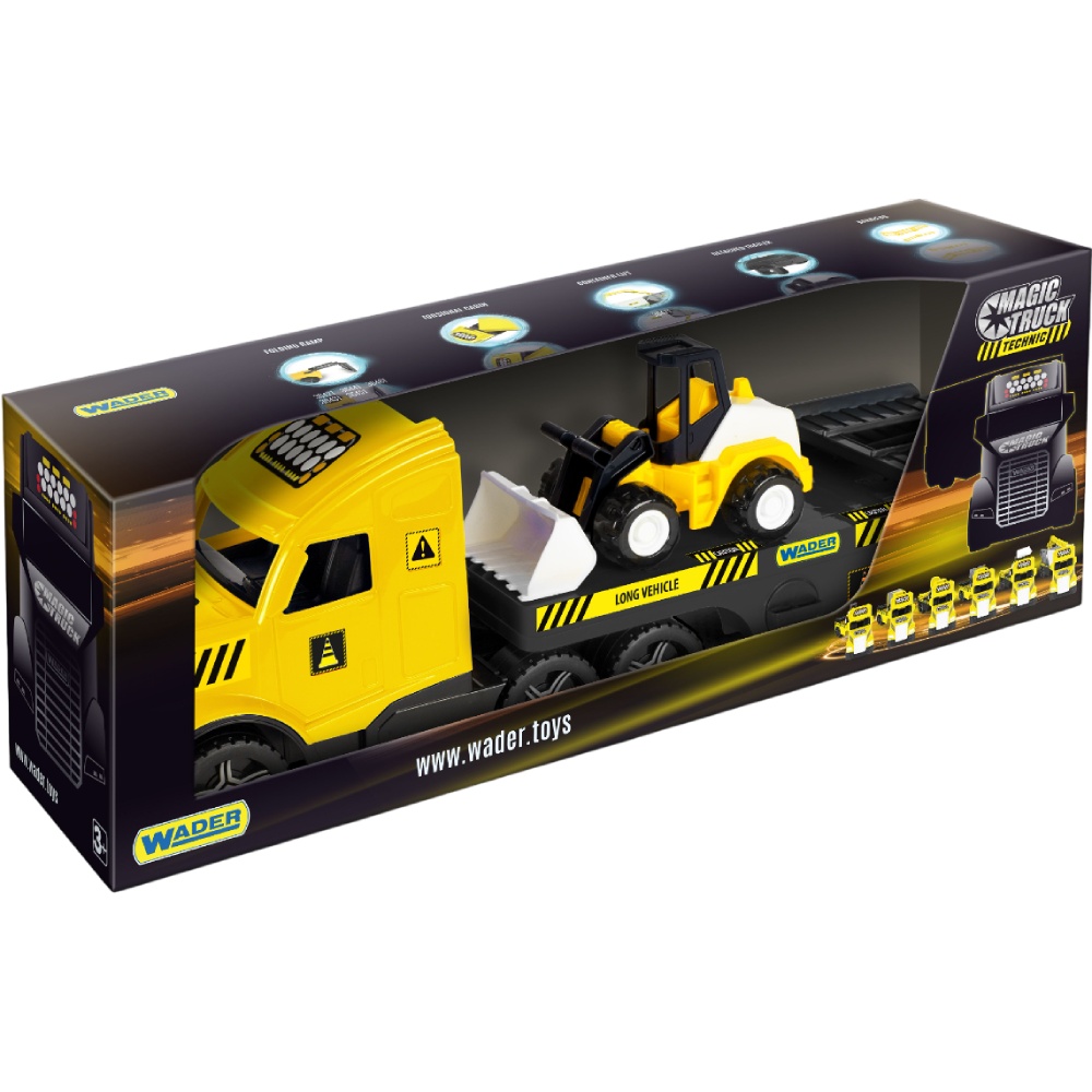 Игровой набор WADER Magic Truck Technic с бульдозером (36431) Возраст от 3 лет