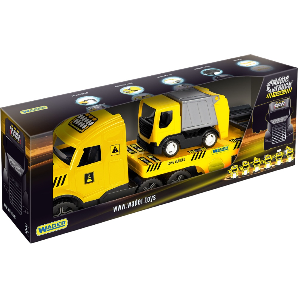 Ігровий набір WADER Magic Truck Technic зі сміттєвозом (36441) Вік від 3 років