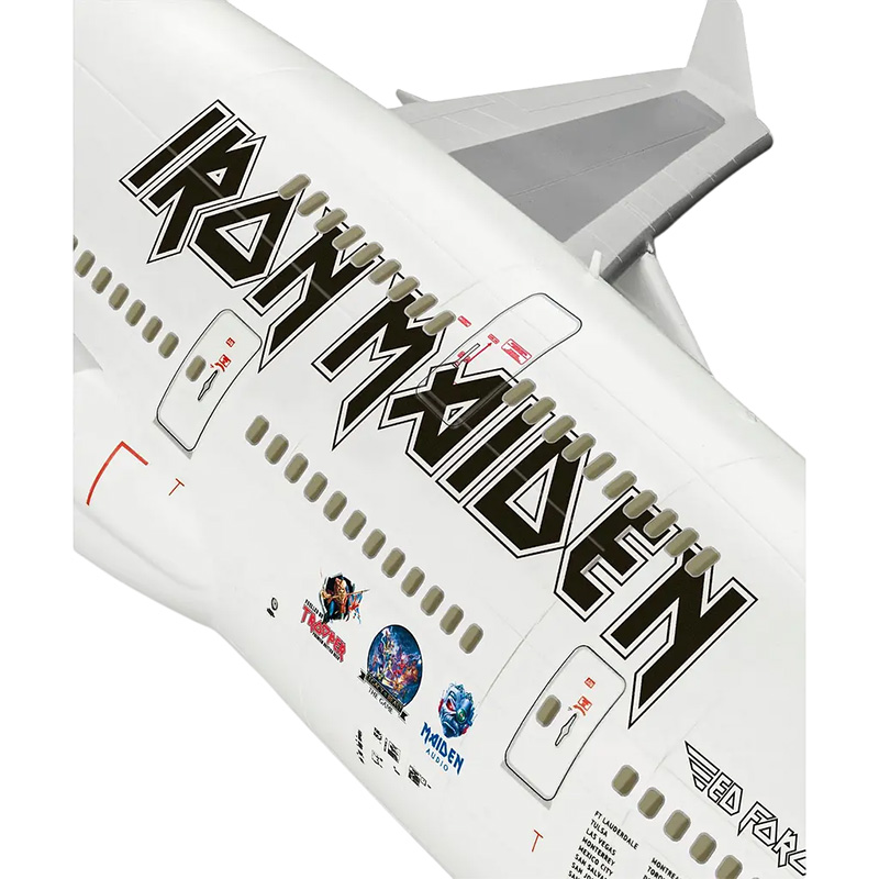 Збірна модель-копія REVELL Літак Boeing 747-400 Iron Maiden "Ed Force One" рівень 4 1:144 (RVL-03780) Масштаб 1:144