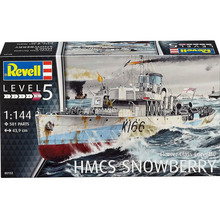 Збірна модель-копія REVELL Корвет класу Флауер HMCS Snowberry рівень 5 1:144 (RVL-05132)