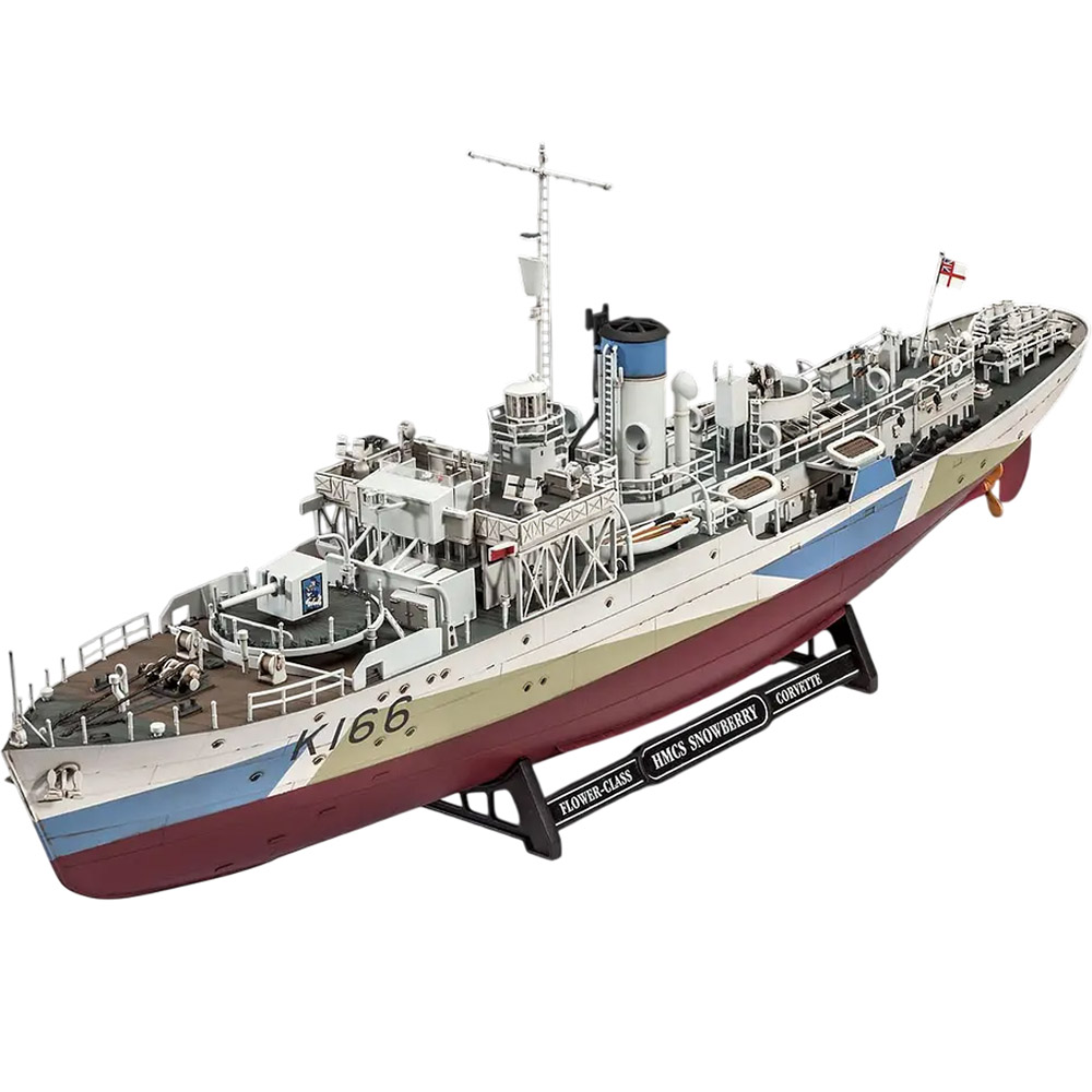 Збірна модель-копія REVELL Корвет класу Флауер HMCS Snowberry рівень 5 1:144 (RVL-05132)