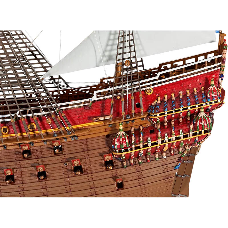 Сборная модель-копия REVELL Шведский королевский военный корабль Vasa уровень 4 1:150 (RVL-05414) Возраст от 12 лет 