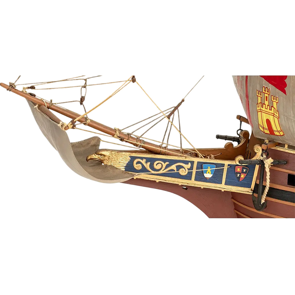 Збірна модель-копія REVELL Іспанський галеон рівень 5 1:96 (RVL-05620) Вид моделі корабель