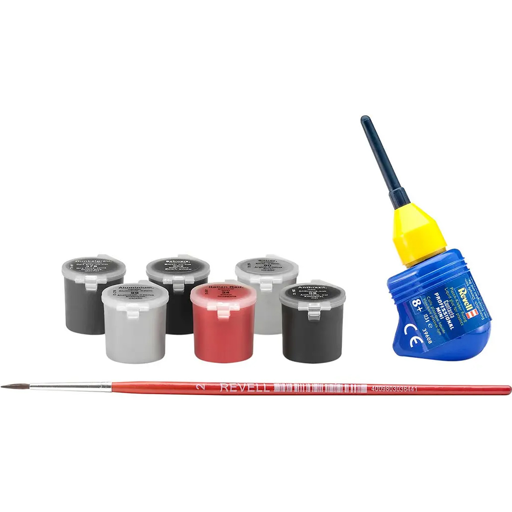 Фото Збірна модель-копія REVELL Набір до 50-ї річниці Автомобіль Porsch 911 Турбо рівень 4 1:24 (RVL-05634)