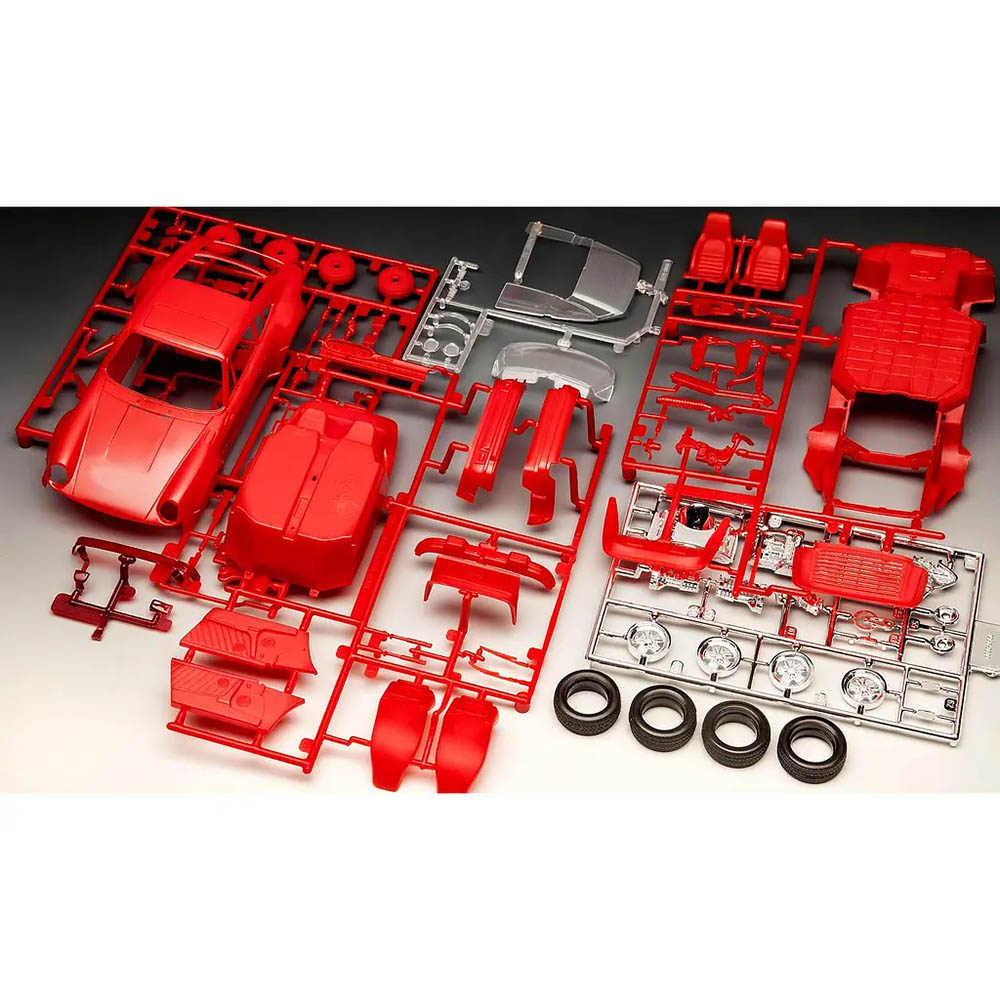 Зовнішній вигляд Збірна модель-копія REVELL Набір до 50-ї річниці Автомобіль Porsch 911 Турбо рівень 4 1:24 (RVL-05634)