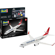 Збірна модель-копія REVELL Літак Boeing 737-800 "Turkish Airlines" рівень 4 1:144 (RVL-63772)