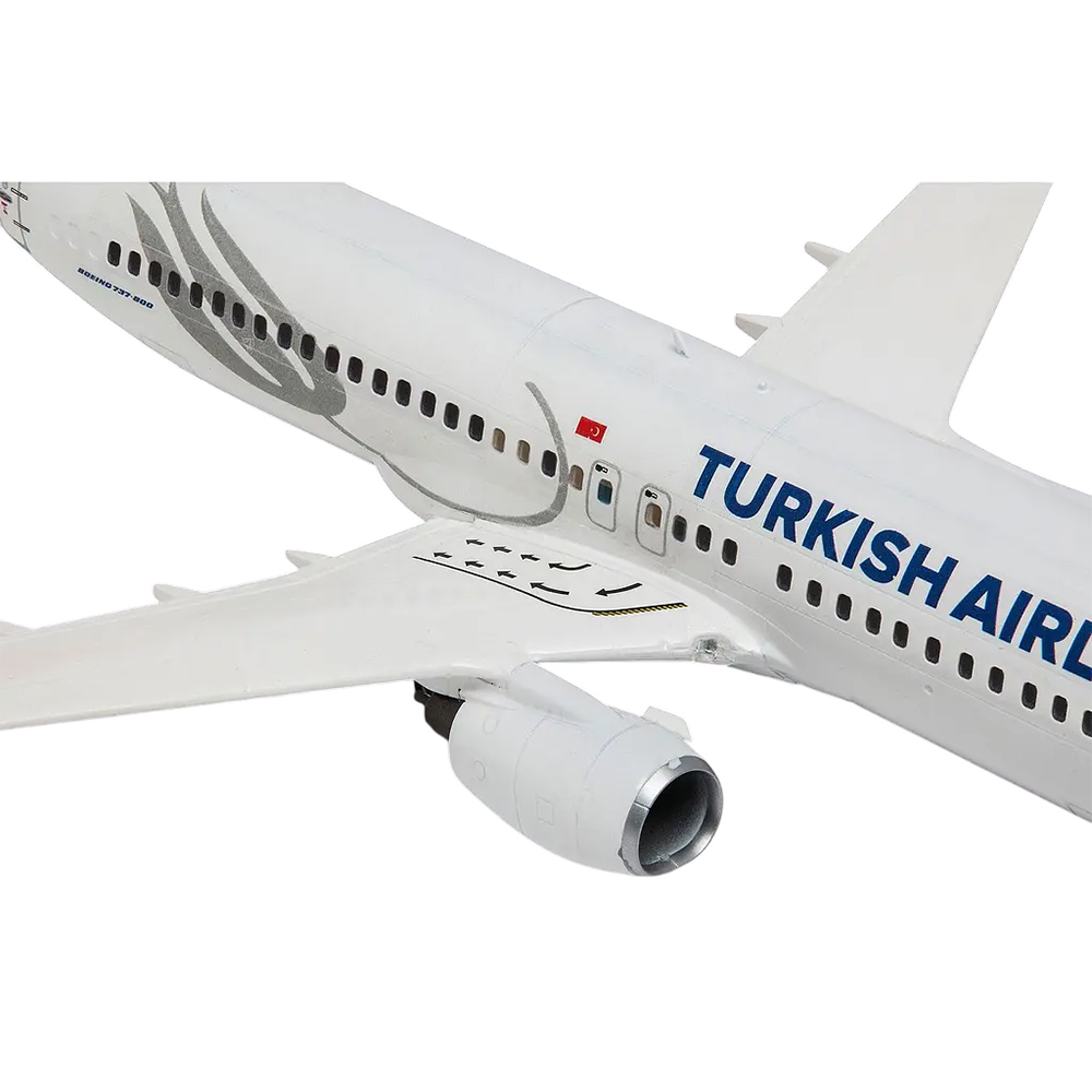 Збірна модель-копія REVELL Літак Boeing 737-800 "Turkish Airlines" рівень 4 1:144 (RVL-63772) Матеріал пластик