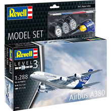 Збірна модель-копія REVELL Літак Airbus A380 рівень 3 1:288 (RVL-63808)