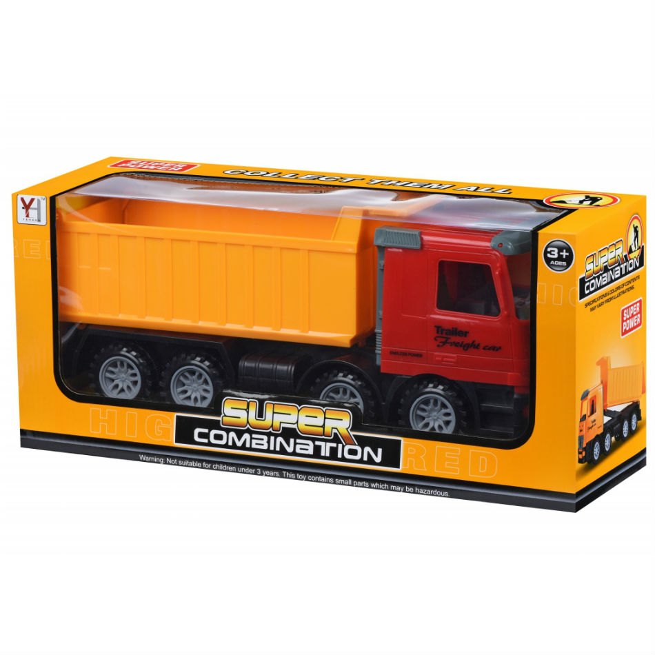 Самоскид SAME TOY Червоний (98-81Ut-1) Особливості інерційний механізм