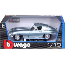 Автомодель Bburago Jaguar E-Type Coupe 1961 1:18 Blue (18-12044)