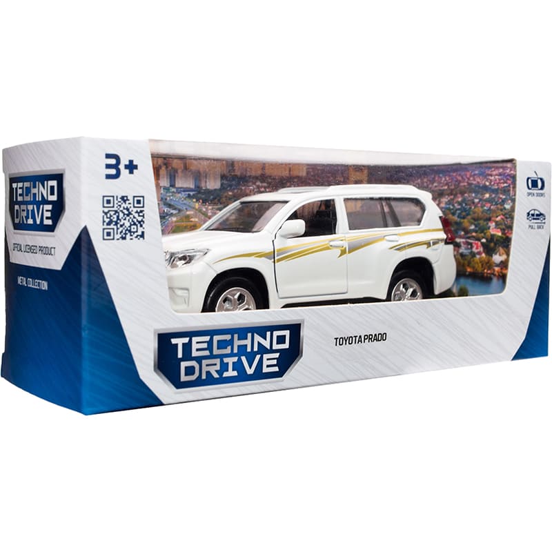 В Фокстрот Автомодель TECHNODRIVE Toyota Prado (KM250425W)