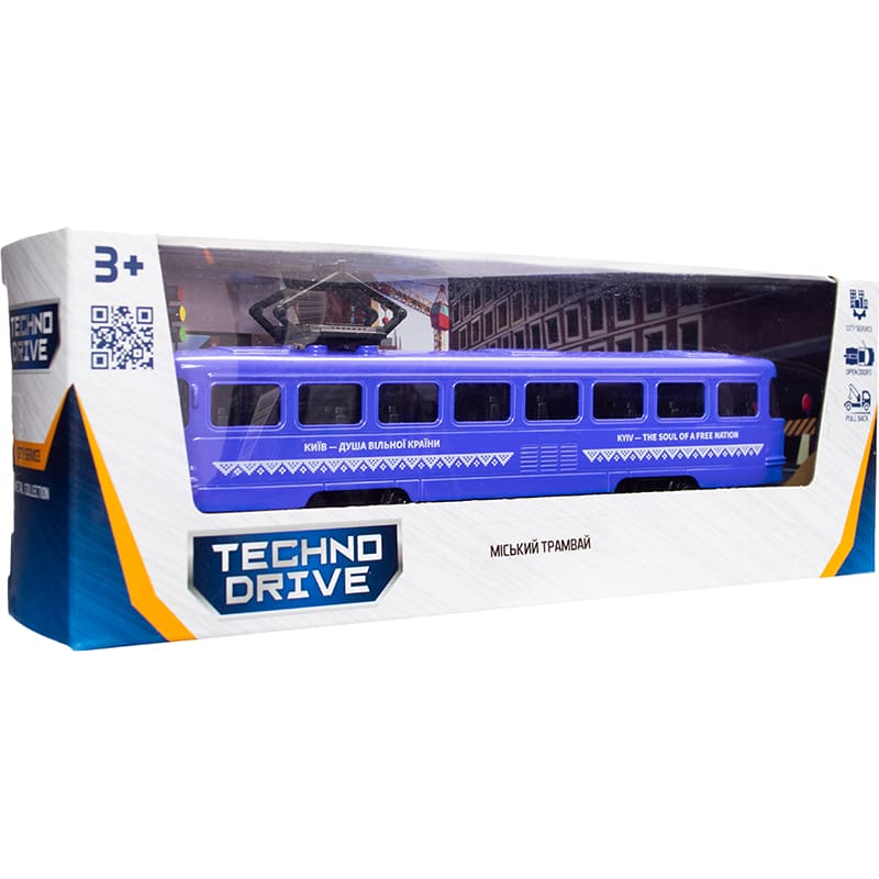 В Фокстрот Автомодель TECHNODRIVE Городской трамвай Киев (KM250425)