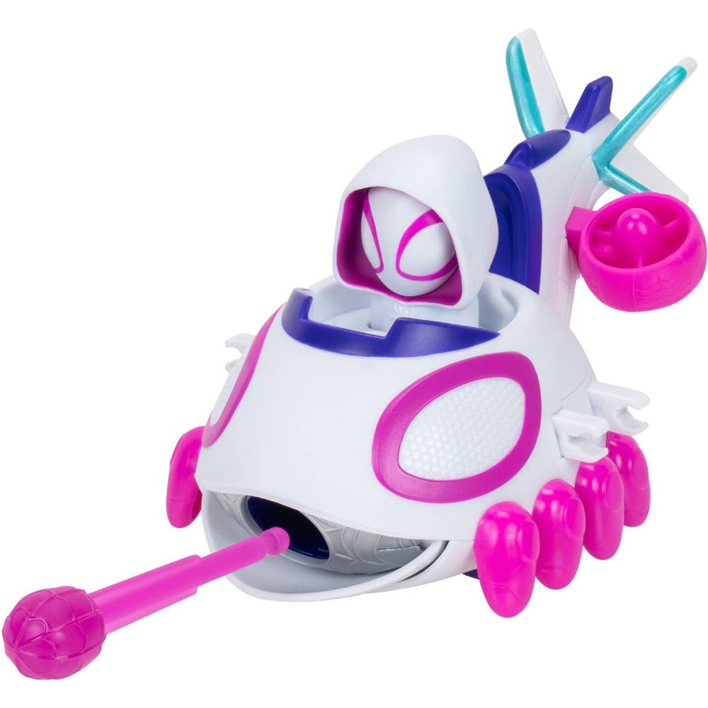 Машинка SPIDEY Little Vehicle Web Dart Zoomers Призрак-паук (SNF0289) Материал пластик