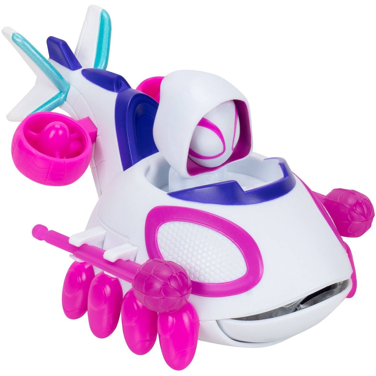 Машинка SPIDEY Little Vehicle Web Dart Zoomers Призрак-паук (SNF0289) Вид игрушечной машины автомобиль