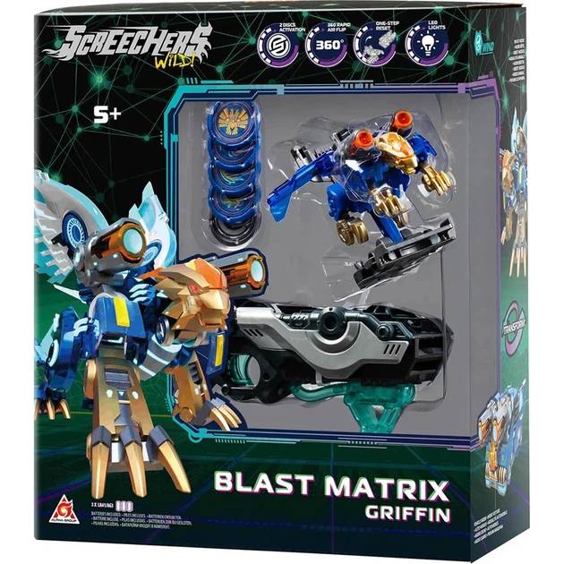Изображение Игровой набор SCREECHERS WILD! S5 L2 Гриффин (EU686121)