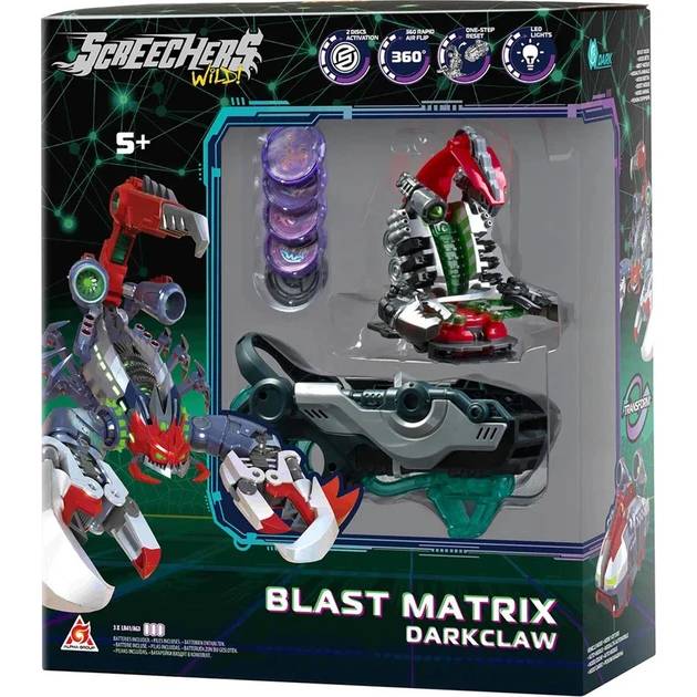 Изображение Игровой набор SCREECHERS WILD! S5 L2 Дарккло (EU686123)