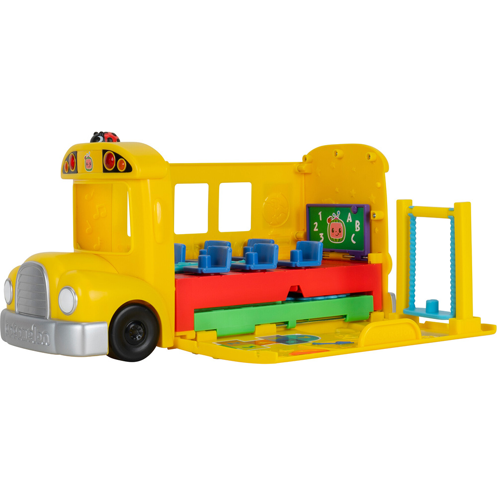 Ігровий набір COCOMELON Vehicle Шкільний автобус (CMW0509) Особливості звукові ефекти