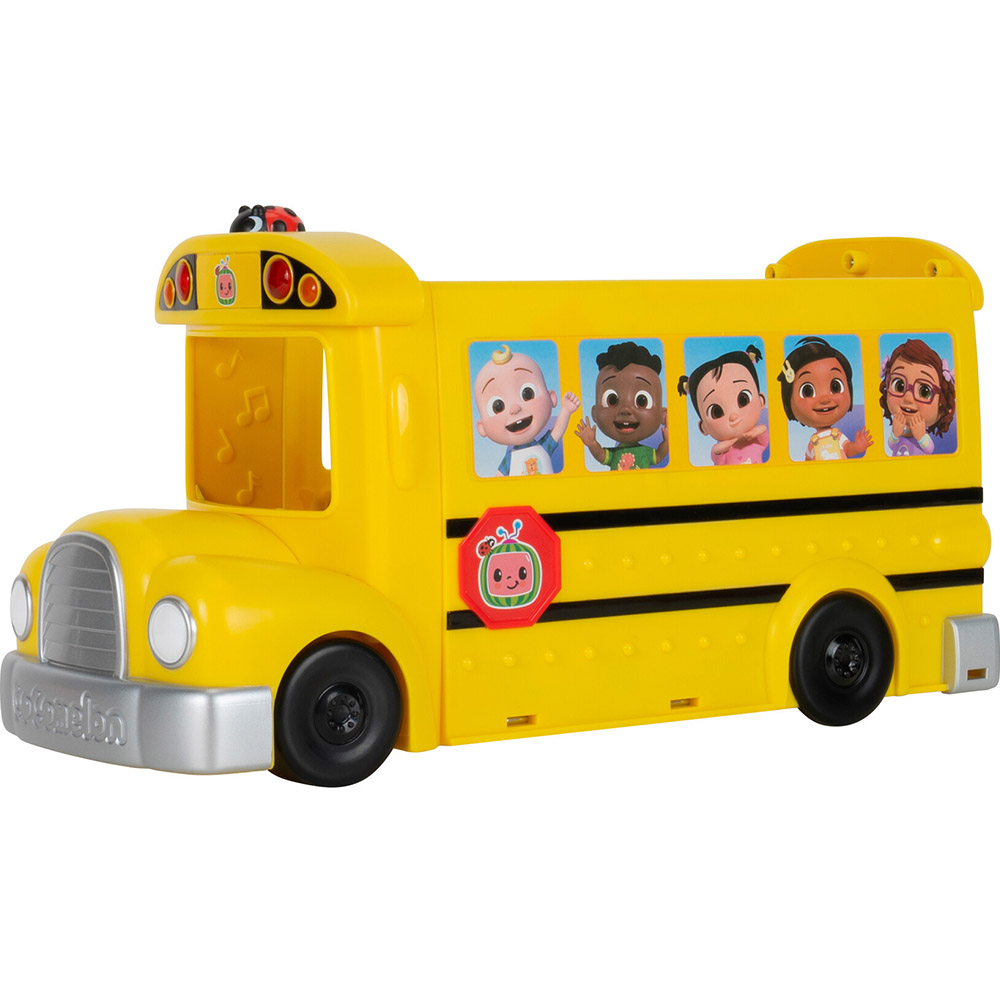 Фото Ігровий набір COCOMELON Vehicle Шкільний автобус (CMW0509)