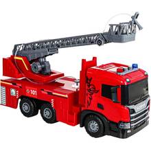 Автомодель TECHNODRIVE Super Big Truck Пожарная машина Scania 51,5 см (5005KS)