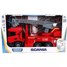 Автомодель TECHNODRIVE Super Big Truck Пожарная машина Scania 51,5 см (5005KS)