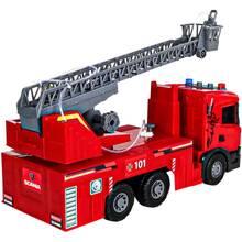 Автомодель TECHNODRIVE Super Big Truck Пожарная машина Scania 51,5 см (5005KS)