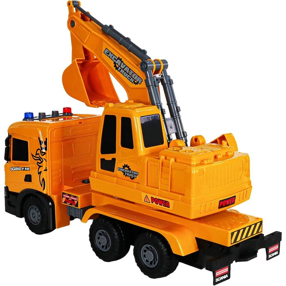 Автомодель TECHNODRIVE Super Big Truck Экскаватор SCANIA (5006KS) Вид модели экскаватор