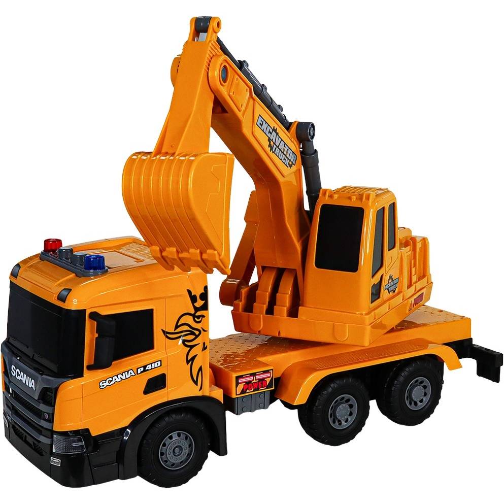 Фото Автомодель TECHNODRIVE Super Big Truck Экскаватор SCANIA (5006KS)