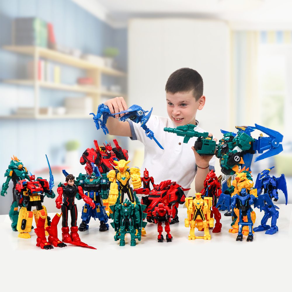 Зовнішній вигляд Динозавр-трансформер Dinoster Джей Мін (EU580854)