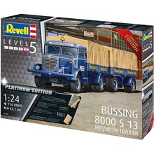 Сборная модель-копия REVELL Грузовая машина Bussing 8000 S13 с прицепом уровень 5 (RVL-07580)