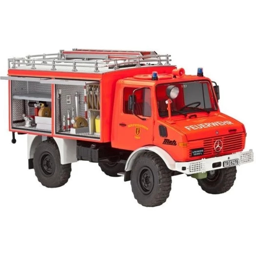 Сборная модель-копия REVELL Пожарная машина Unimog U1300L TLF 8/18 уровень 5 (RVL-07512)