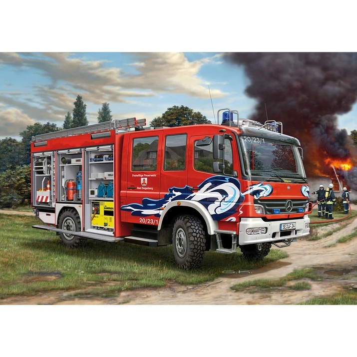 Изображение Сборная модель-копия REVELL Пожежна машина цистерна TLF 16/25 уровень 5 (RVL-07586)