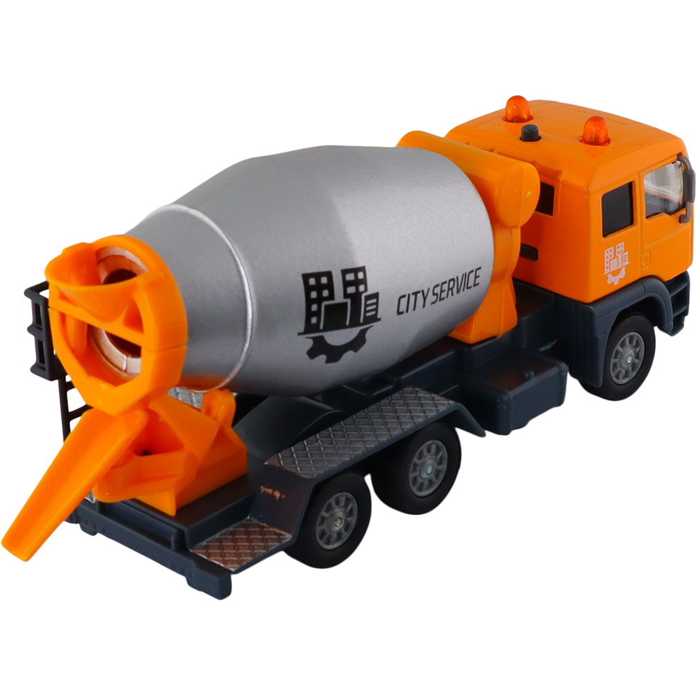 Автомодель TECHNODRIVE Бетоносмеситель (510777.27) Особенности световые эффекты