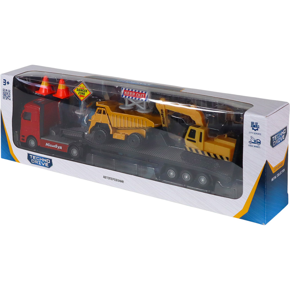 Изображение Игровой набор TECHNODRIVE Автоперевозчик (541757.27.)