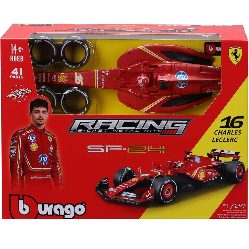 Авто-конструктор BBURAGO Ferrari 1:24 #16 (18-26858) Вік від 14 років