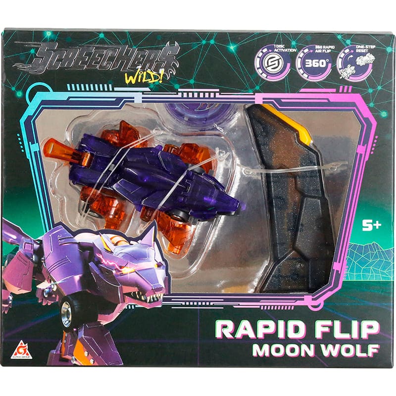 Фото Игровой набор SCREECHERS WILD!S5 L0.5 V2 Мун Вулф (KS686103B)