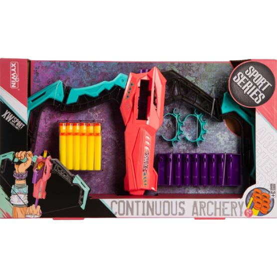 Ігровий набір DIY Toys Арбалет Рожева Акула (CJ-2376868) Тип боєприпасу присоски