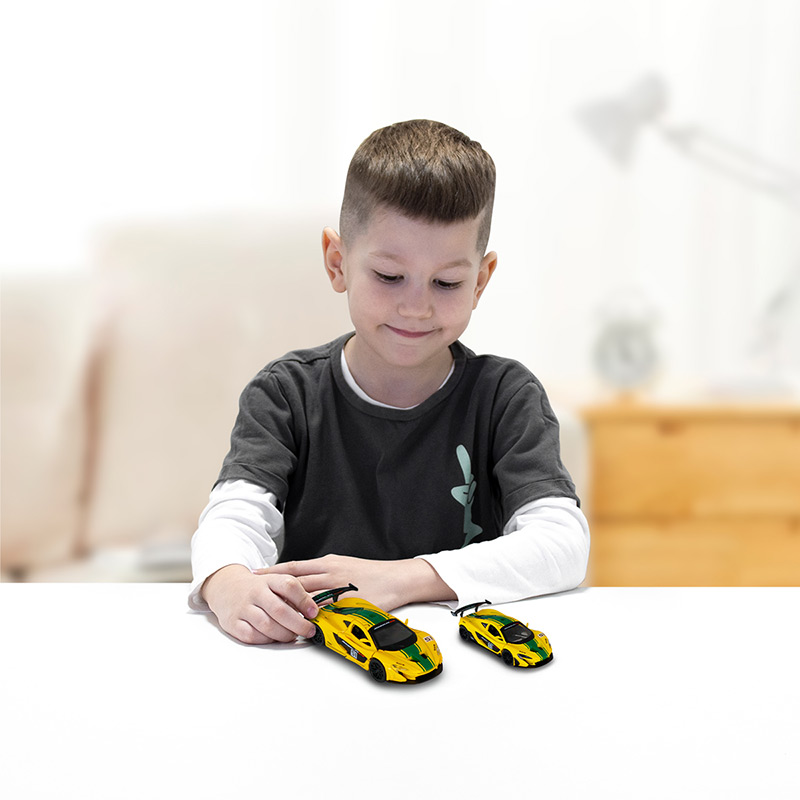 В Украине Автомодель TECHNODRIVE McLaren P1 1:24 Yellow (250943MLP1YW)